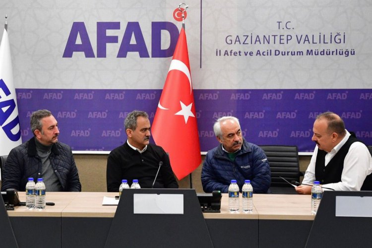 Bakan Özer’den Gaziantep’te koordinasyon ziyareti