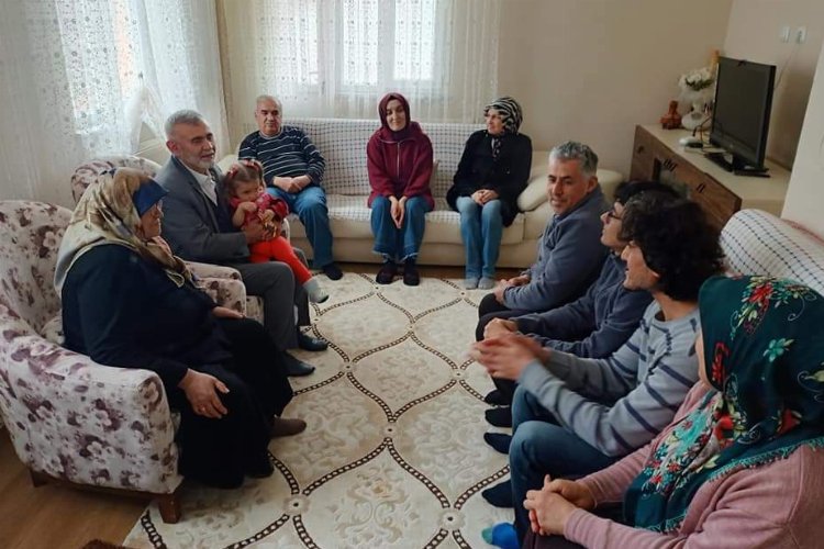 Bursa Keles’te Başkan Keskin’den afetzede ailelere ziyaret