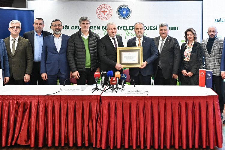 Sağlığı geliştiren ilk Büyükşehir ‘Bursa’ oldu