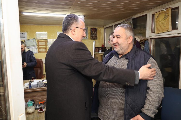 Mehmet Savran’dan esnafa ziyaret
