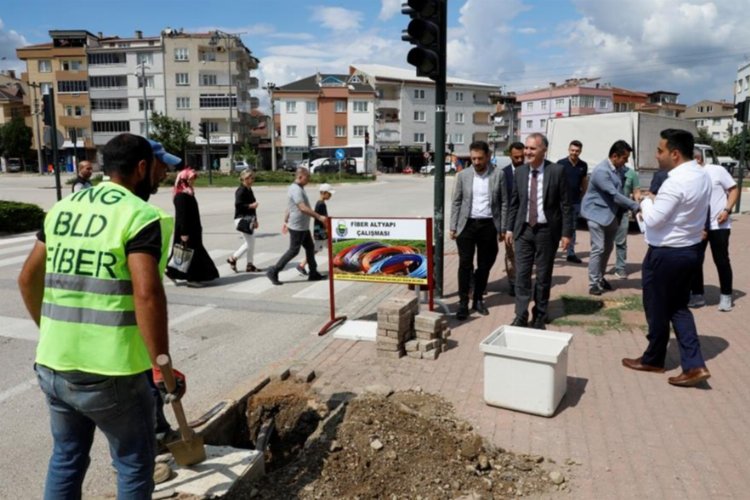 Bursa İnegöl’e fiber optik altyapı
