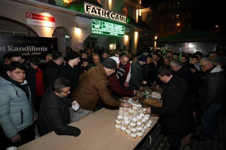 Bursa İnegöl’de ‘Kandil Helvası’ geleneği