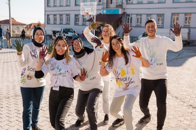 SosyalBen Vakfı’ndan kırsaldaki çocuklara ‘sosyal’ etkinlik