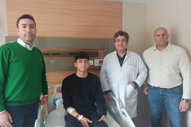 Kayserispor’un U19 takımı futbolcusu ameliyat oldu