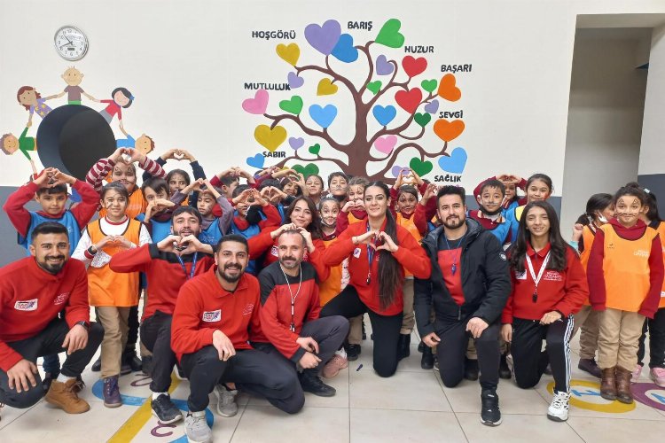 “Okulda Şenlik Var Projesi” sporla farkındalık oluşturuyor