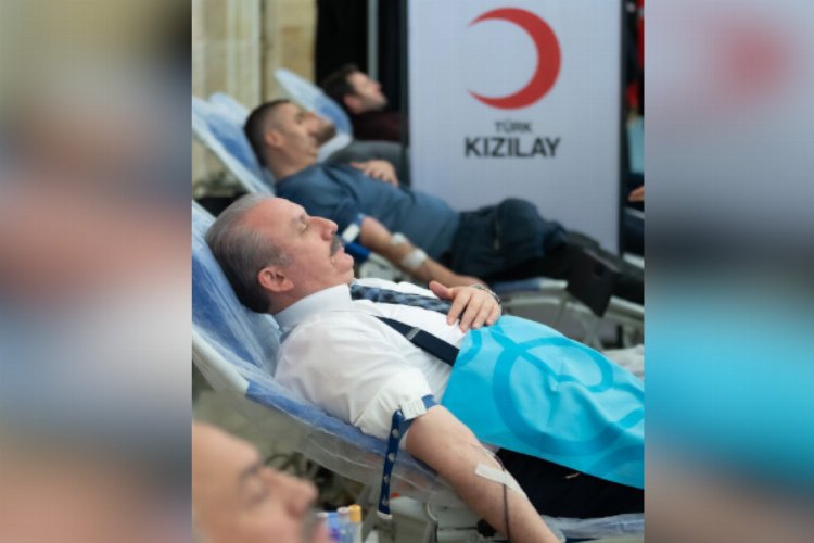Şentop’tan Kızılay’a ‘kan bağışı’ çağrısı