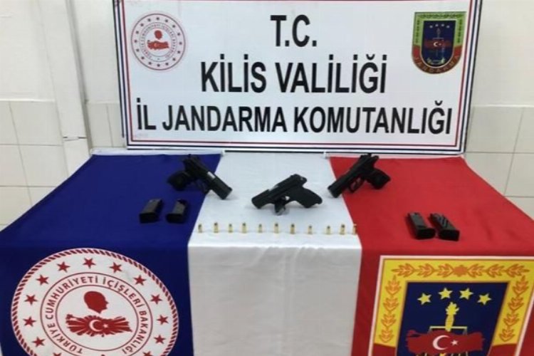 Kilis’te jandarmadan silah ve mühimmat kaçakçılığı operasyonu
