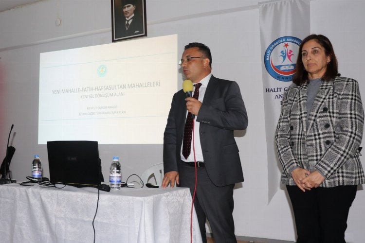 Manisa Yunusemre’de imar bekleyen üç mahalle bilgilendirildi