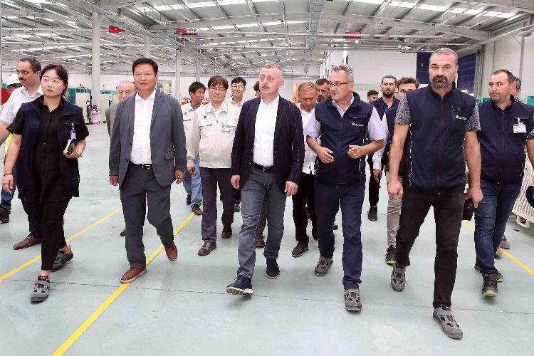 Kocaeli’de Koreli fabrikaya ziyaret