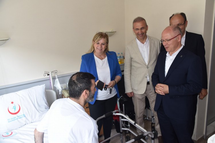 Dünya ALS Günü’nden Bursa AK Parti’den anlamlı ziyaret