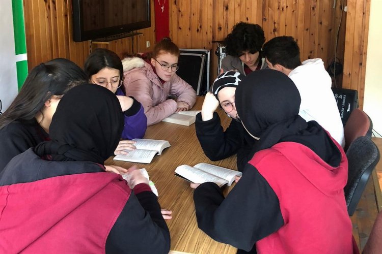 RİBEGEM’den öğrencilere kitap okuma etkinliği