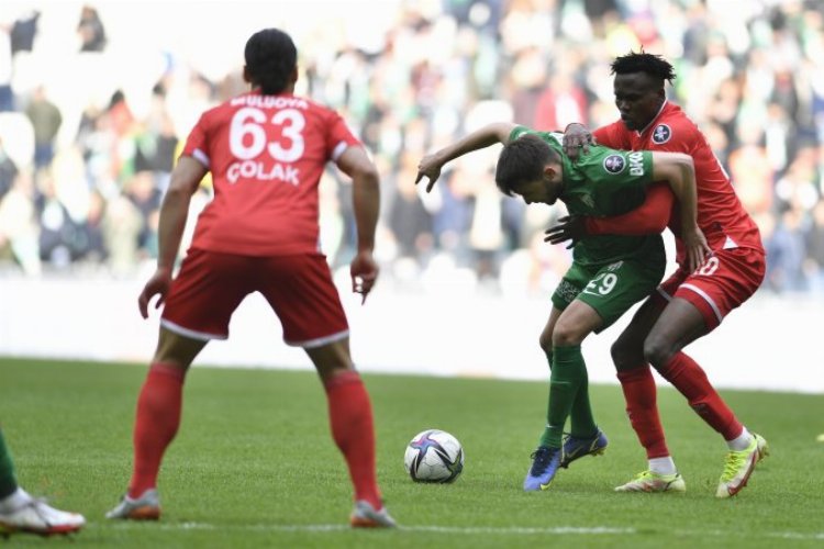 Bursaspor, Balıkesir’e şans vermedi