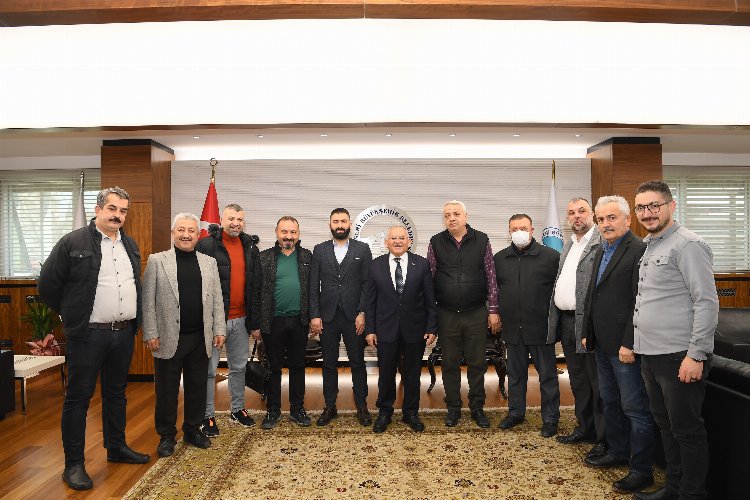 Kayseri Yeraltı Çarşısı esnafından ‘Hizmet’ teşekkürü