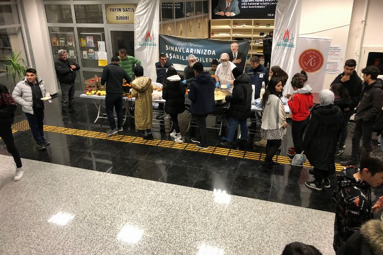 Nevşehir Belediyesi üniversitelilerin ‘final’ dostu