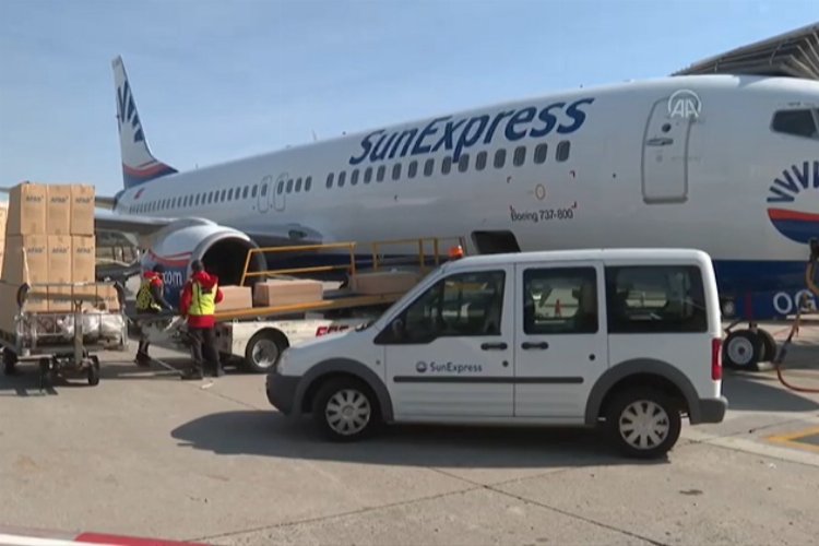 SunExpress’ten yardım uçuşu