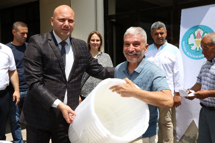 Manisa Salihli’de 12 bin adet üzüm sepeti