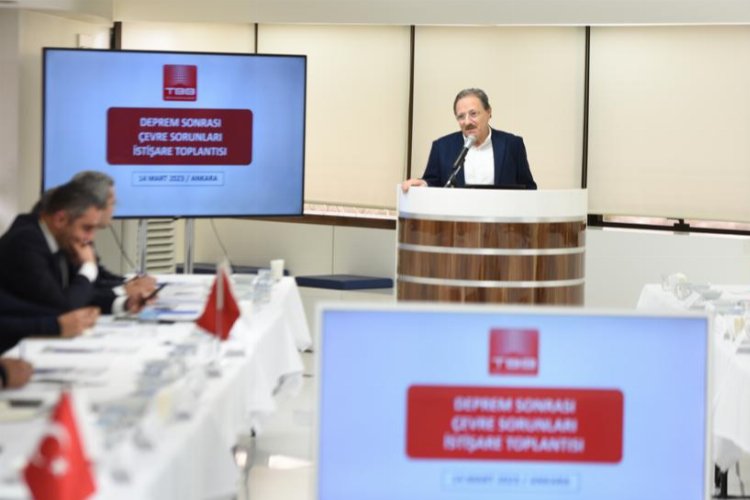 TBB’den deprem sonrası ‘çevre’ istişaresi