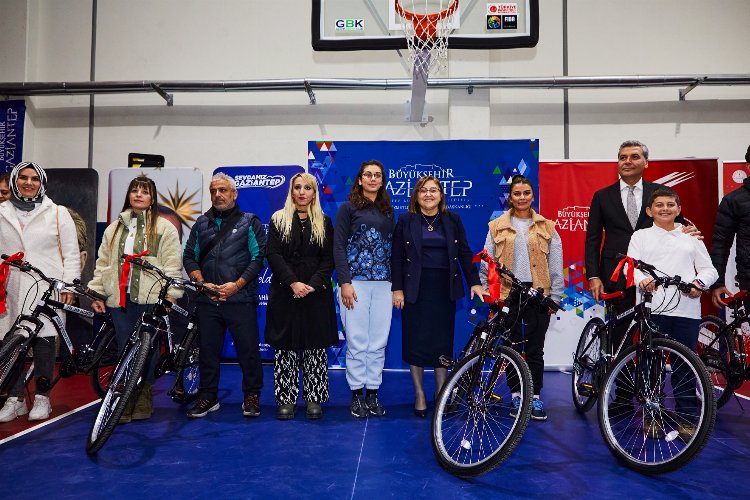 Gaziantep’te öğretmenler bisikletlendi
