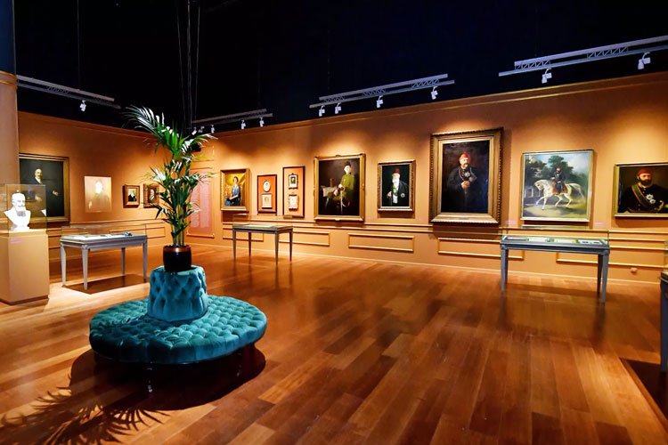 Şehzade’nin resmettiği tablo ilk kez sergileniyor