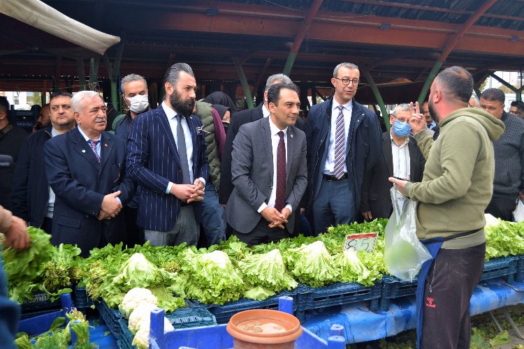 İYİ Parti Kayseri’den pazar çıkarması