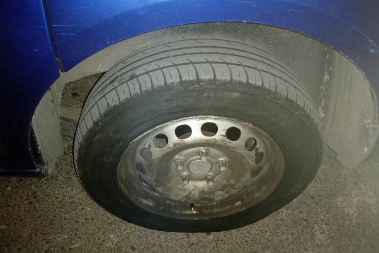 Adıyaman’da lastikleri kesen şahıslar yakalandı