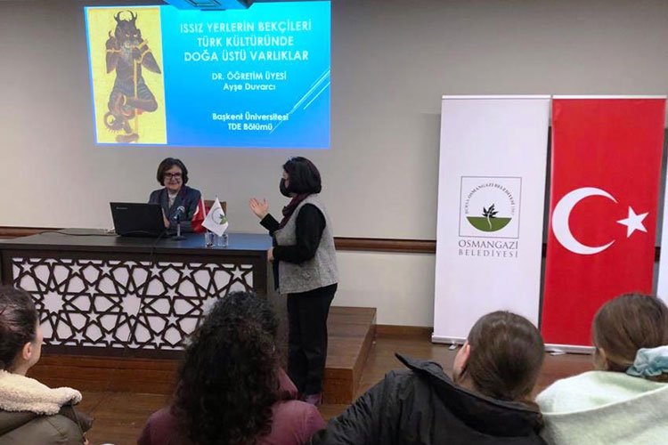 Bursa Osmangazi Şadırvanlı Han’da edebiyat söyleşisi