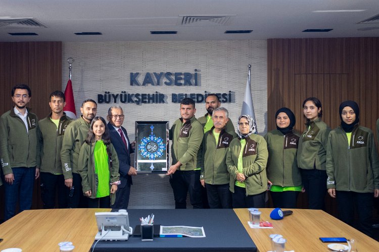 ANDA heyetinden Kayseri Büyükşehir’den çıkarması