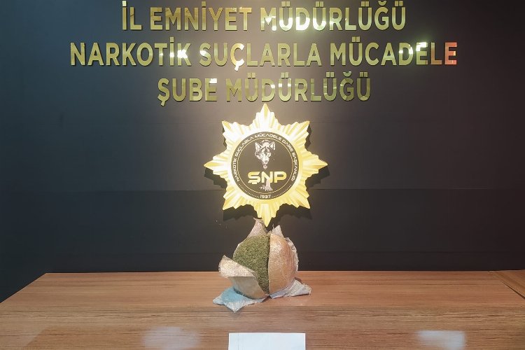 Şanlıurfa’da narkotik ekipleri şüpheli yolcuyu gözaltına aldı