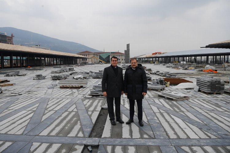 Bursa’a ‘Osmangazi Meydanı’nda geri sayım başladı